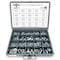 Boltsandnuts.Com Grade A Hex Jam Nut Coarse & Fine Zinc Clear - 457 pcs Assortment Kit #113 - alternate 1